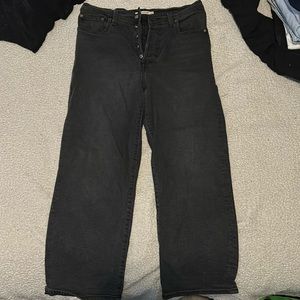 Levi’s Ribcage Straight Ankle Jeans